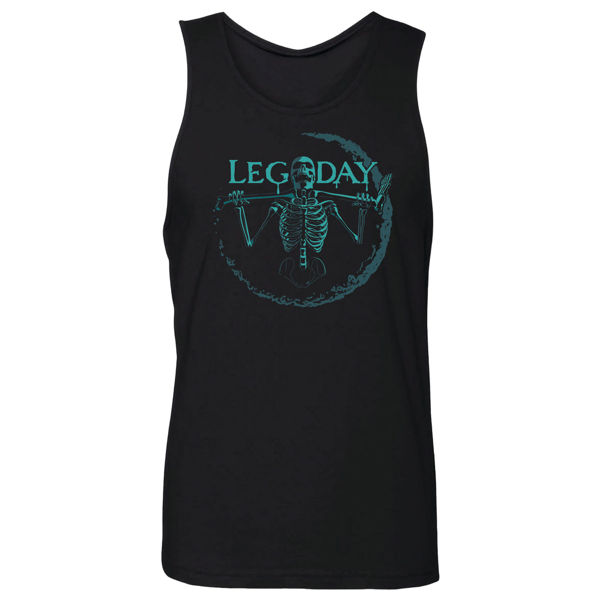 LEGDAY Skel Squat (Tank Top)